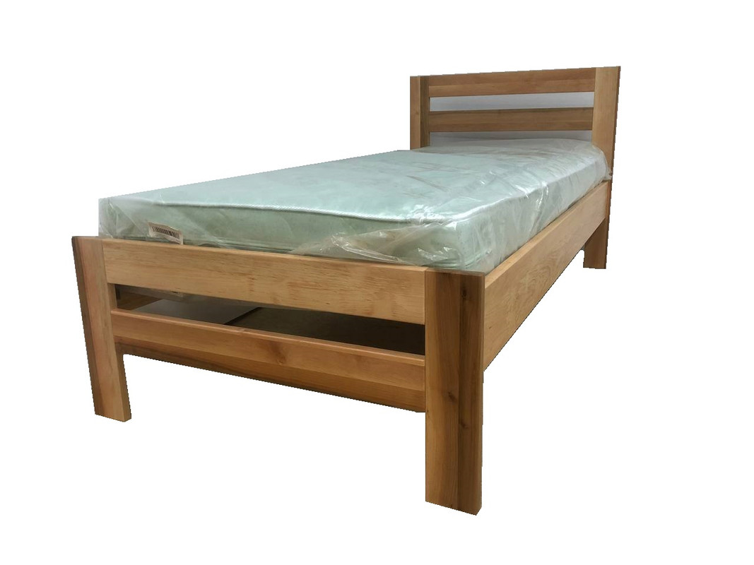 Ліжко односпальне DENVLAD.NATURALMEBLI Калина/90